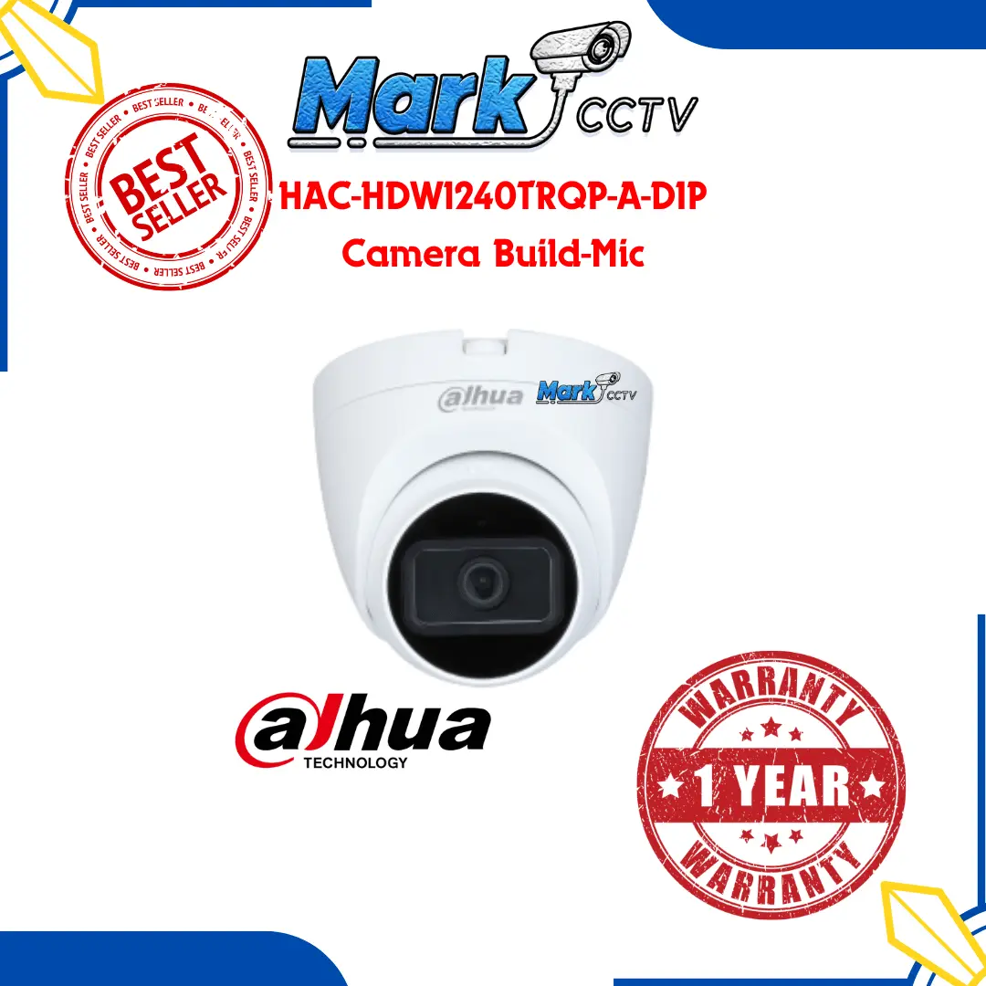DH-HAC-HDW1240TRQP-A-DIP 2MP Indoor bisa dengar suara